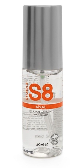Анальная смазка на водной основе S8 Anal Lube - 50 мл. - фото, цены