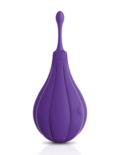 Фиолетовый вибростимулятор Focus Sonic Vibrator с 3 насадками - фото, цены