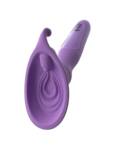Женская вакуумная помпа с вибрацией Vibrating Roto Suck-Her - фото, цены