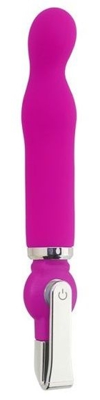 Розовый вибратор Alice 20-Function G-Spot Vibe - 18 см. - фото, цены