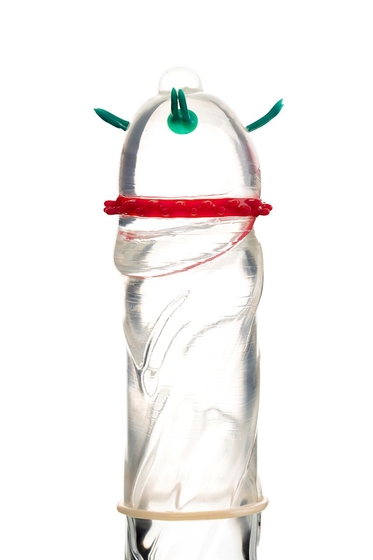 Презерватив с усиками Стимулирующая штучка №5 - 1 шт. - фото, цены