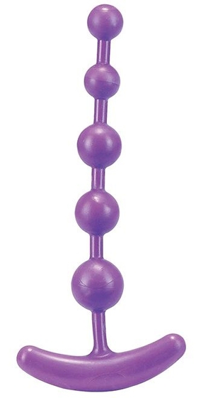 Анальная цепочка Pure Anal Beads - 15,2 см. - фото, цены