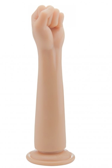Телесная рука с кулаком для фистинга Realistic Fist 12,8 Inch - 32,5 см. - фото, цены