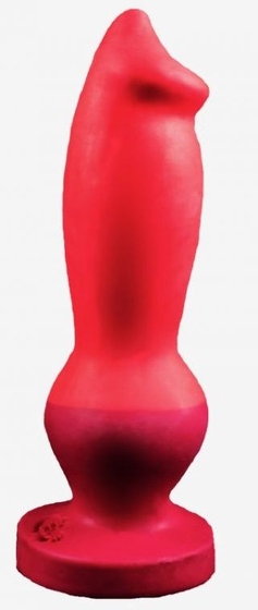Красный фаллоимитатор Стаффорд large - 26 см. - фото, цены