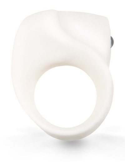 Белое кольцо на член с вибрацией - фото, цены