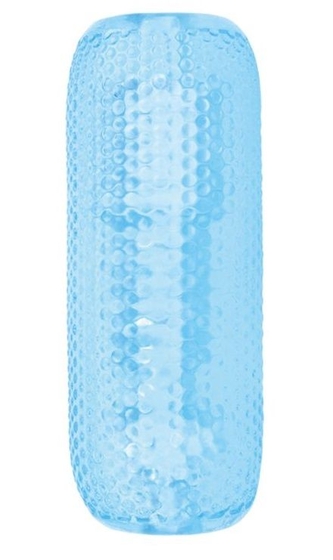 Голубой текстурированный мастурбатор Palm Stroker No.3 - фото, цены