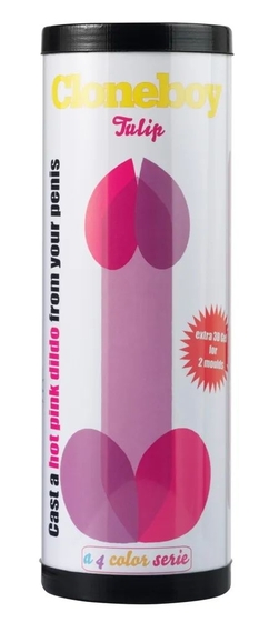 Набор для создания слепка пениса Cloneboy Tulip Hot Pink - фото, цены