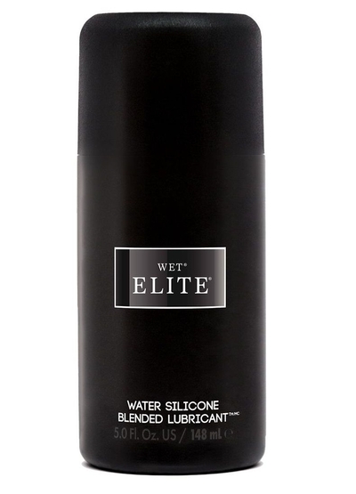 Водно-силиконовый интимный лубрикант Wet Elite - 148 мл. - фото, цены