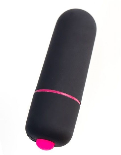 Черная вибропуля A-Toys Braz - 5,5 см. - фото, цены