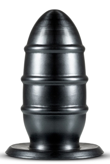 Черная анальная пробка Fuc Plug - 20,9 см. - фото, цены