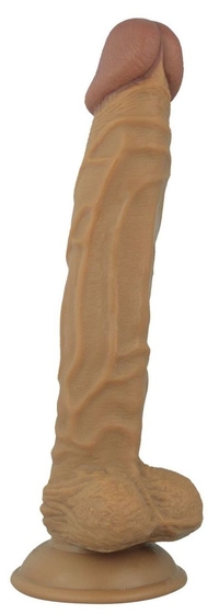 Реалистичный коричневый фаллоимитатор Blush Answer - 19,5 см. - фото, цены