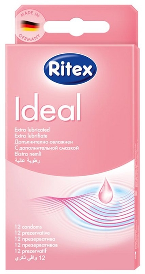 Презервативы Ritex Ideal с дополнительной смазкой - 12 шт. - фото, цены