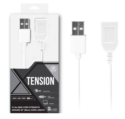 Белый удлинитель USB-провода - 100 см. - фото, цены