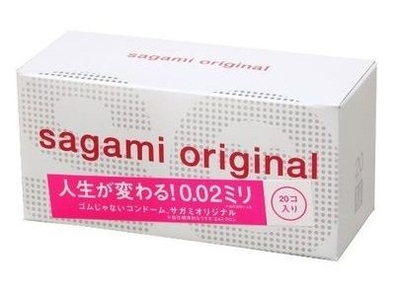 Ультратонкие презервативы Sagami Original 0.02 - 20 шт. - фото, цены