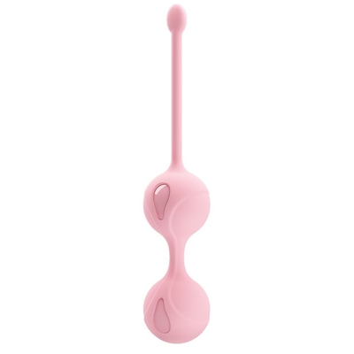 Нежно-розовые вагинальные шарики Kegel Tighten Up I - фото, цены