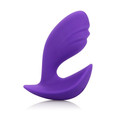 Фиолетовая анальная пробка Booty Call Petite Probe - 7 см. - фото, цены