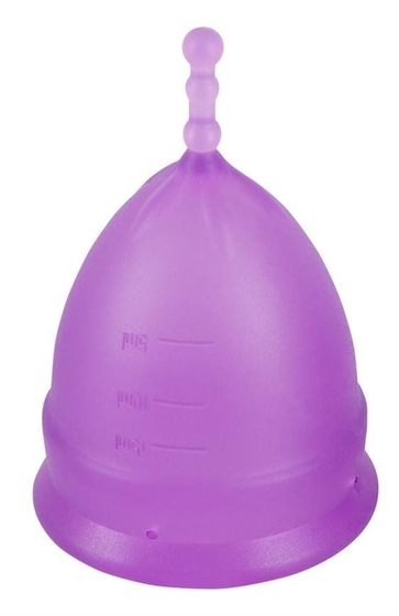 Фиолетовая менструальная чаша Menstrual Cup Large - фото, цены