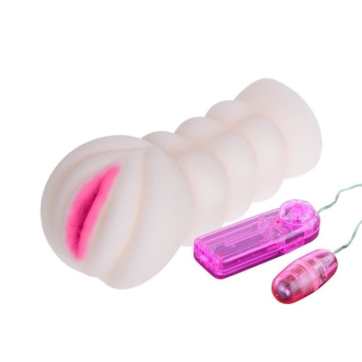 Мастурбатор-вагина с вибрацией и выносным пультом управления - фото, цены