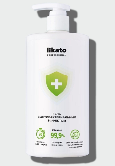 Гель с антибактериальным эффектом Likato - 750 мл. - фото, цены
