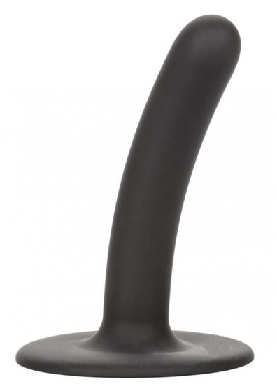 Черный анальный стимулятор 4.75” Slim Probe - 12 см. - фото, цены