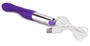 Фиолетовый перезаряжаемый вибратор Rechargeable Ijoy Versatile Tickler - 14,5 см.