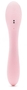 Нежно-розовый вибромассажер-кролик A-King - 22,6 см.