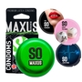 Презервативы в железном кейсе Maxus Mixed - 3 шт.