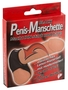 Чёрная утяжка для пениса и мошонки Penis Manschette