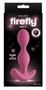 Розовая силиконовая анальная пробка-елочка Ace Ii Plug - 10,2 см.