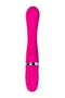 Розовый вибратор Jos Pilo с WOW-режимом - 20 см.