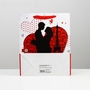 Подарочный пакет Романтичная пара Love - 32 х 26 см.