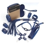 Синий набор БДСМ-девайсов Bandage Kits