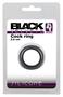 Черное эрекционное силиконовое кольцо Penisring