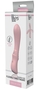 Розовый гладкий вибратор Flexible Sweetheart - 12 см.