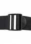 Черный реалистичный страпон-фаллопротез с мошонкой - 18 см.