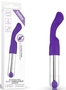 Фиолетовый перезаряжаемый вибратор Rechargeable Ijoy Versatile Tickler - 14,5 см.