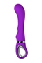 Фиолетовый вибратор Pilo с wow-режимом - 20 см.