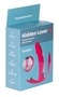 Розовый вибратор Hidden Lover с анальным и клиторальным стимулятором