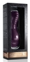 Фиолетовый вибратор Ruby Glow - 20 см.