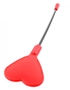 Стек с красным силиконовым сердечком на кончике Silicone Heart Red 
