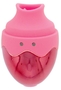 Розовое яичко с подвижным язычком Happy Egg