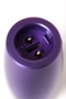 Фиолетовый вибратор Le Stelle Perks Series Ex-1 с 2 сменными насадками