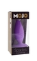 Фиолетовая анальная пробка Mojo Spades Small Butt Plug - 10 см.