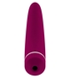 Фиолетовый вакуумный клиторальный вибромассажер Personal vibrator Hiky 