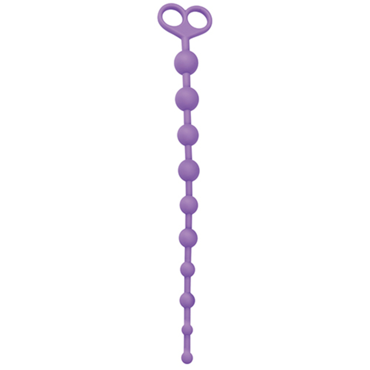 Фиолетовая анальная цепочка с 10 звеньями Anal Juggling Ba. 