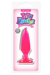 Малая розовая анальная пробка Jelly Rancher Pleasure Plug Small - 10,2 см.