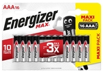 Батарейки Energizer Max E92 1.5v типа ааа - 16 шт.