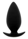 Чёрная анальная пробка Bootyful Anal Plug Medium Black - 9,8 см.