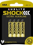 Батарейки Luxlite Shock (gold) типа ааа - 4 шт.