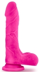 Розовый фаллоимитатор Bold Thrill 8.5 Inch Dildo - 21,6 см.